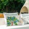 Stupell Industries Aqueous Palm Tree Outdoor Printed Pillow design by Paul Brent, 14 x 7 x 20